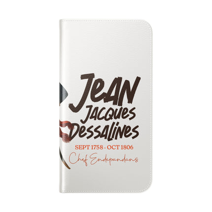 Legacy of Dessalines Limited Heritage Collector’s Tee Flip Case Stylish Phone Wallet Case Revolutionary Leadership Edition
