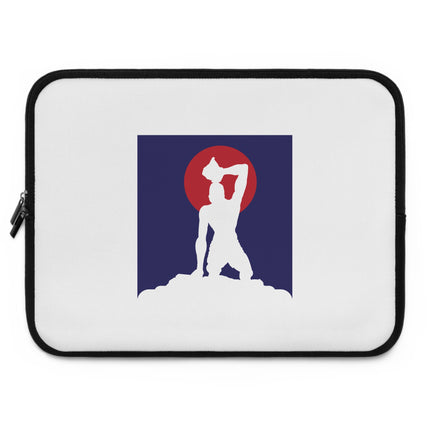Maroon Mountain Silhouette Neg Mawon Freedom Tribute Laptop Sleeve Resistance Series - CreoleSizzle