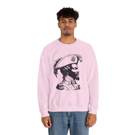 The Strategist’s Profile – Revolutionary Legacy Sweatshirt | Haitian Freedom Series | Unisex Premium Crewneck - CreoleSizzle