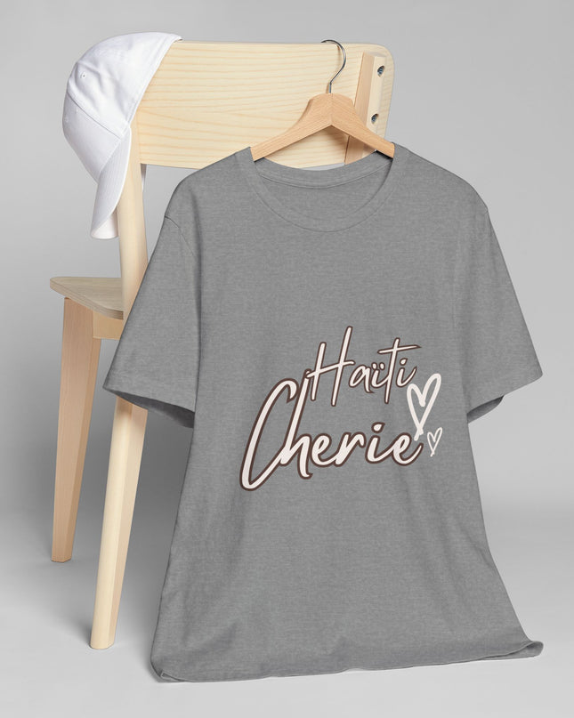 Haiti Cherie Unisex T-Shirt Celebrate Haitian Culture Soft Cotton Classic Fit Unisex Jersey T-Shirt - CreoleSizzle