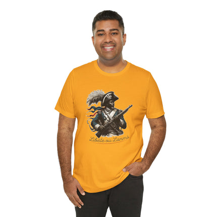 Liberté ou La Mort – Revolutionary Heritage Sweatshirt | Haitian Pride Apparel, Unisex Jersey Short Sleeve Tee - CreoleSizzle