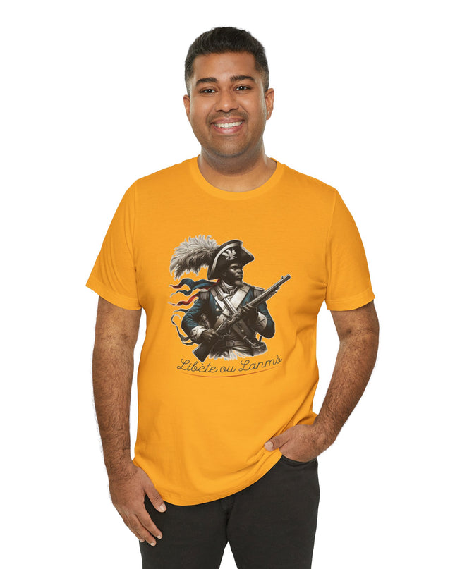 Liberté ou La Mort – Revolutionary Heritage Sweatshirt | Haitian Pride Apparel, Unisex Jersey Short Sleeve Tee