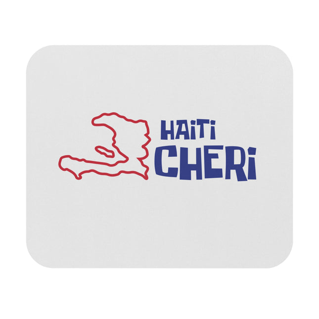 Haiti Chéri Mouse Pad Playful SpongeBob-Inspired Haitian Pride Desk Mat Fun & Nostalgic Island Design
