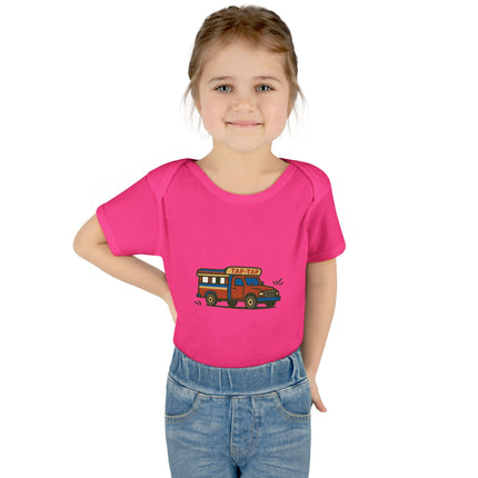 Ride of Culture Haitian Tap-Tap Baby Bodysuit Infant Caribbean Series Premium Unisex Onesie Unique Baby Wear