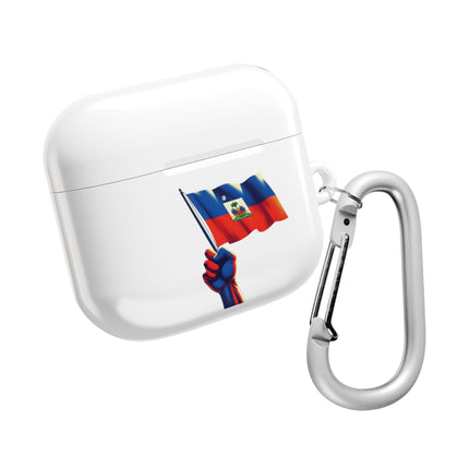 Haitian Freedom and Unity Limited Edition Raised-Fist Flag AirPods Case Heritage Power Collection