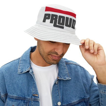 Proud GTA-Inspired Haitian Flag Bucket Hat Limited Heritage Streetwear