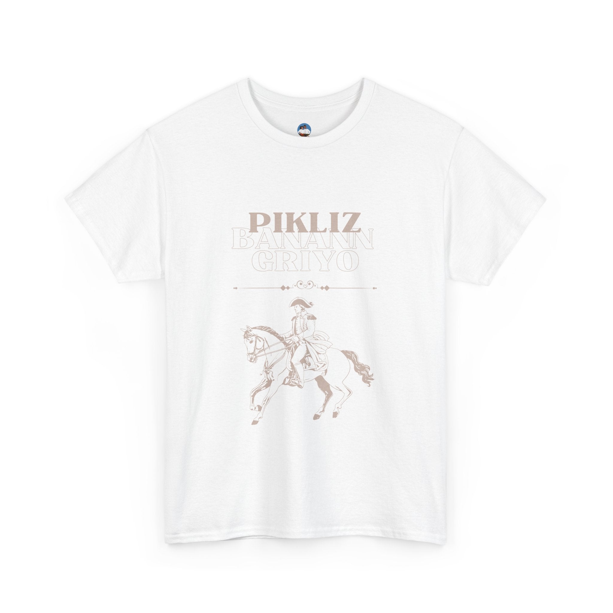 Pikliz Banann Griyo T-Shirt – Haitian Cuisine Inspired Tee – Unisex Cultural Graphic Shirt