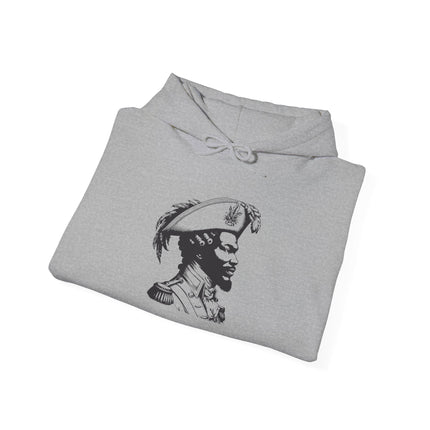 The Visionary’s Resolve Haitian Revolutionary Hoodie Heritage Collection Unisex Heavy Blend™ Bold Graphic Hoodie