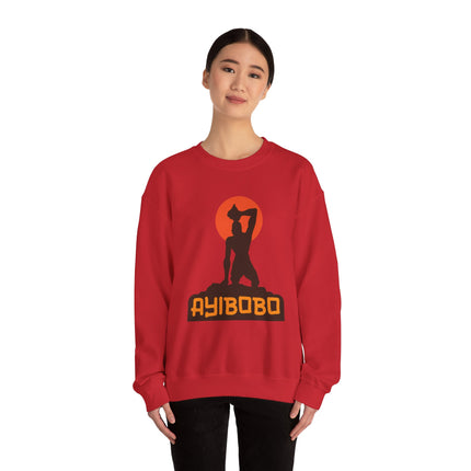 Nèg Mawon Ayibobo Sweatshirt Haitian Spiritual Heritage Series Unisex Premium Crewneck Bold Graphic Sweatshirt