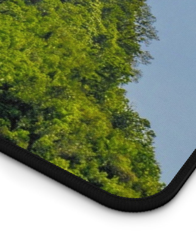 Citadelle Laferrière Desk Mat  Haitian Pride Office Decor  Anti-Slip Neoprene Mat - CreoleSizzle