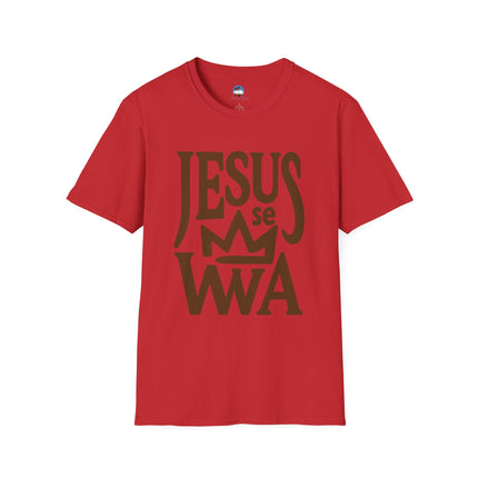 Jezi Se Wa Jesus is King T-Shirt Haitian Faith Series Premium Crewneck Faith-Inspired Unisex Softstyle T-Shirt