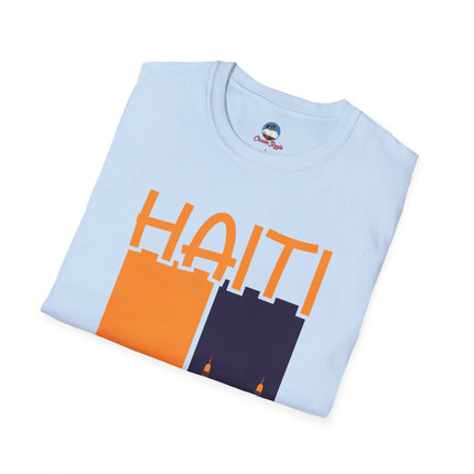 Faith & Fire Negre Marron Cathedral Legacy T-Shirt Haitian Spirit Series Unisex Premium Crewneck Haiti Graphic Tee