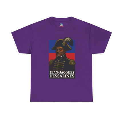 Jean-Jacques Dessalines – Revolutionary Legacy Sweatshirt | Limited Edition | Unisex Heavy Cotton Tee - CreoleSizzle