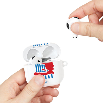 Haiti Vertical Emblem Limited Heritage AirPods Case Bold Identity Edition