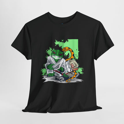 A bold island inspired graphic for anyone training their spirit, protecting their peace, and keeping a little mischief in the fight.