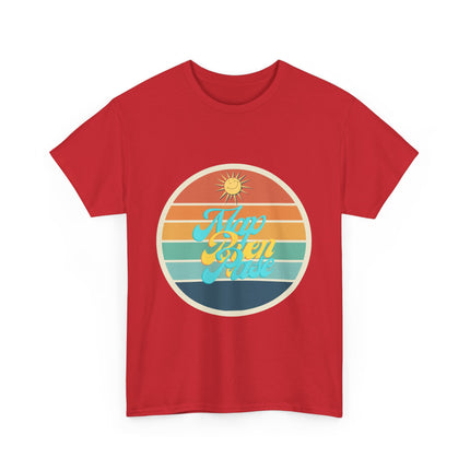 Map Byen Pase Retro-Inspired Haitian Graphic T-Shirt Motivational Shirt, Unisex Cotton Comfort Fit - CreoleSizzle