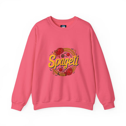 Cozy Spageti Sweatshirt Celebrate Haitian Culinary Heritage with Style and Premium Comfort - CreoleSizzle