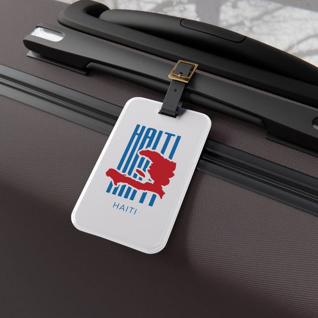 Haiti Strong Limited Heritage Edition Luggage Tag Modern Island Emblem