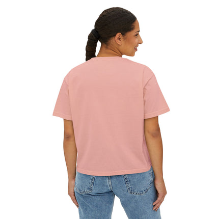 Haiti Chéri Mwen Renmenw Women’s Heritage Boxy Tee Cultural Love Note Design Caribbean Pride Collection, Travel T-Shirt