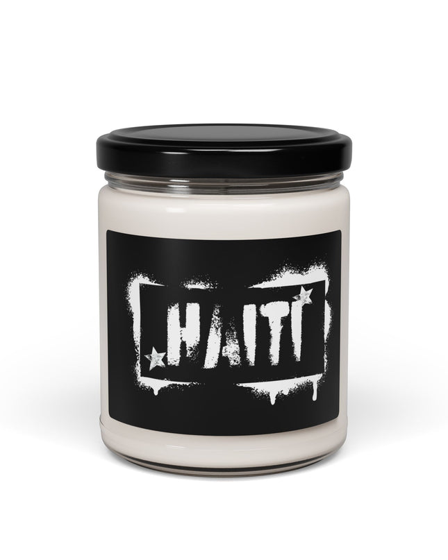 Haiti Scented Candle – 9oz Natural Soy Wax, Aromatic Home Decor, Cotton Wick, Haitian Inspired Gift - CreoleSizzle