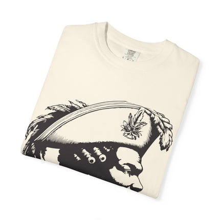 The Visionary’s Profile Haitian Revolutionary Genius T-Shirt Unisex Garment-Dyed Tee Cultural Heritage Series