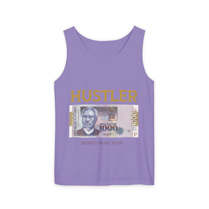 The Hustler’s Banknote Haitian Grit Tank Top Economic Creativity Series Unisex Summer Streetwear