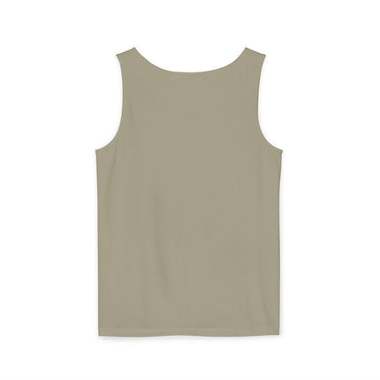 Koze Mandé Chèz Pastel Creole Gossip Tank Top Fun Haitian Saying Unisex Garment-Dyed Summer Shirt