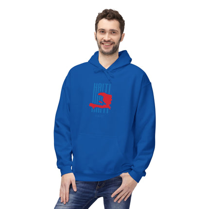Bold Haitian Identity Hoodie Unisex Streetwear Sweatshirt Culture Pride Apparel Festivals