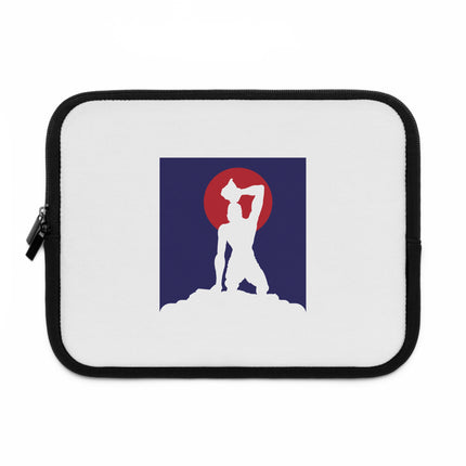 Maroon Mountain Silhouette Neg Mawon Freedom Tribute Laptop Sleeve Resistance Series - CreoleSizzle