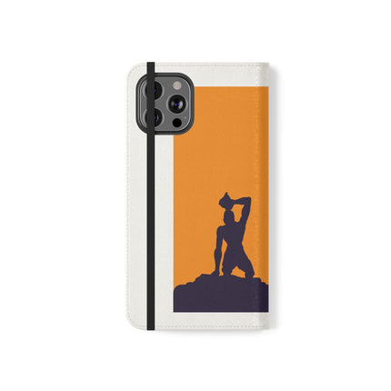 Ayiti Soulscape Marron And Cathedral Mirrored Flip Case for iPhone Edition Symbol of Dual Heritage