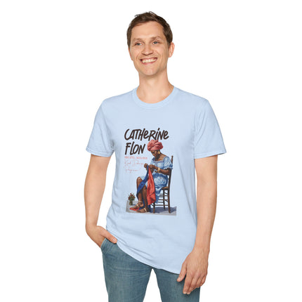 The Seamstress of Freedom Catherine Flon Legacy T-Shirt Haitian Heritage Series Crewneck Unisex Softstyle T-Shirt