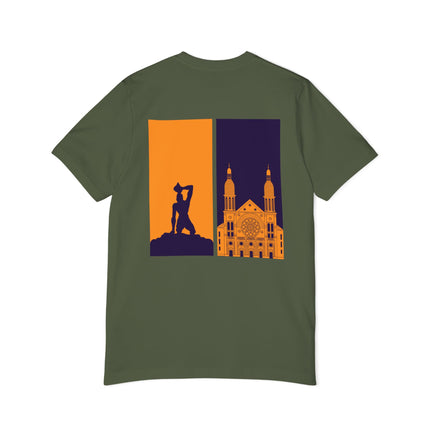 The Dual Heritage Tee Haitian Identity Reimagined USA-Made Premium Unisex T-Shirt