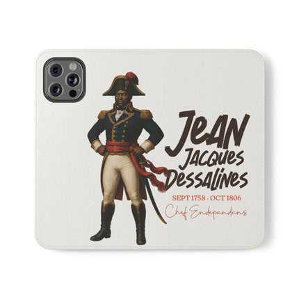 Legacy of Dessalines Limited Heritage Collector’s Tee Flip Case Stylish Phone Wallet Case Revolutionary Leadership Edition