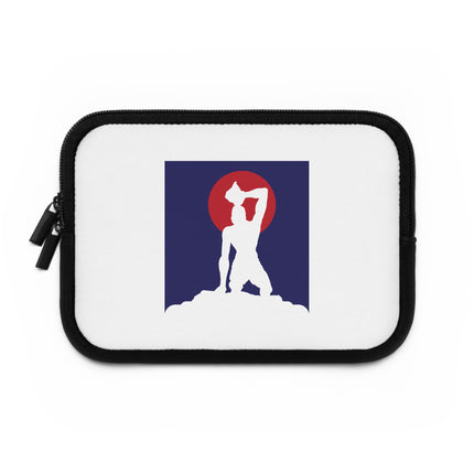 Maroon Mountain Silhouette Neg Mawon Freedom Tribute Laptop Sleeve Resistance Series - CreoleSizzle