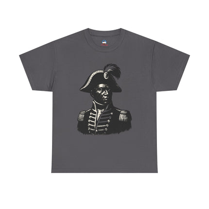 The Visionary’s Gaze Haitian Hero Tribute Tee Revolutionary Legacy Series Unisex Heavy Cotton T-Shirt