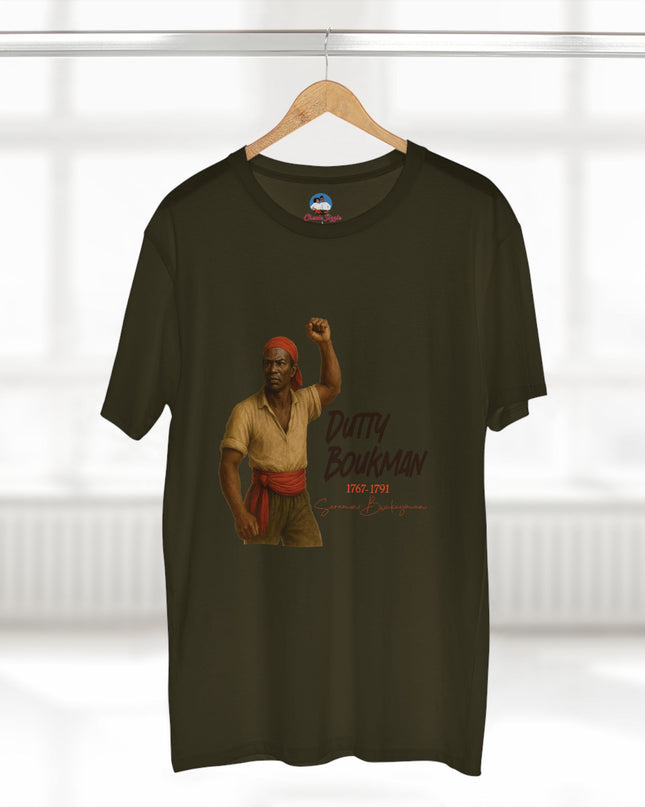 Dutty Boukman Revolution Sweatshirt | Voodoo Warrior Graphic, Unisex Bold Heritage Streetwear, Dutty Boukman Graphic Tee