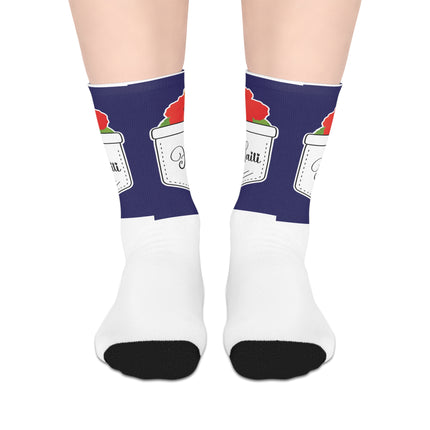 Hibiscus Pocket Haiti Limited Heritage Edition Mid length Socks Collector’s Design