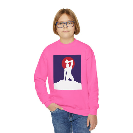 The Rising Sun Neg Mawon Youth Sweatshirt Haitian Resistance Series Youth Premium Crewneck