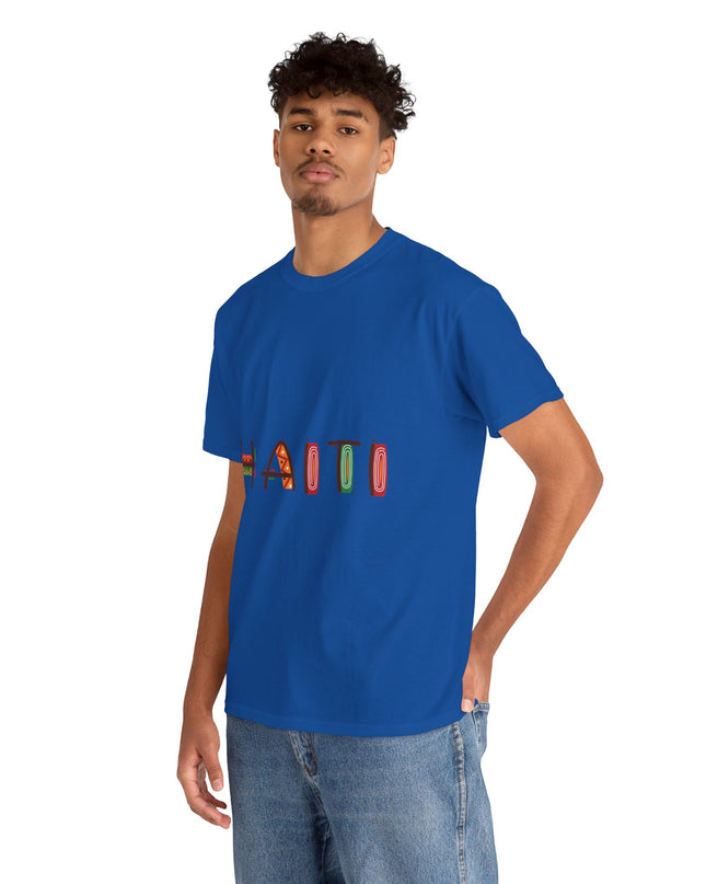 Haiti in Color – Premium Heritage Tee | Cultural Pride Shirt, Ethnic Streetwear Unisex Heavy Cotton Tee