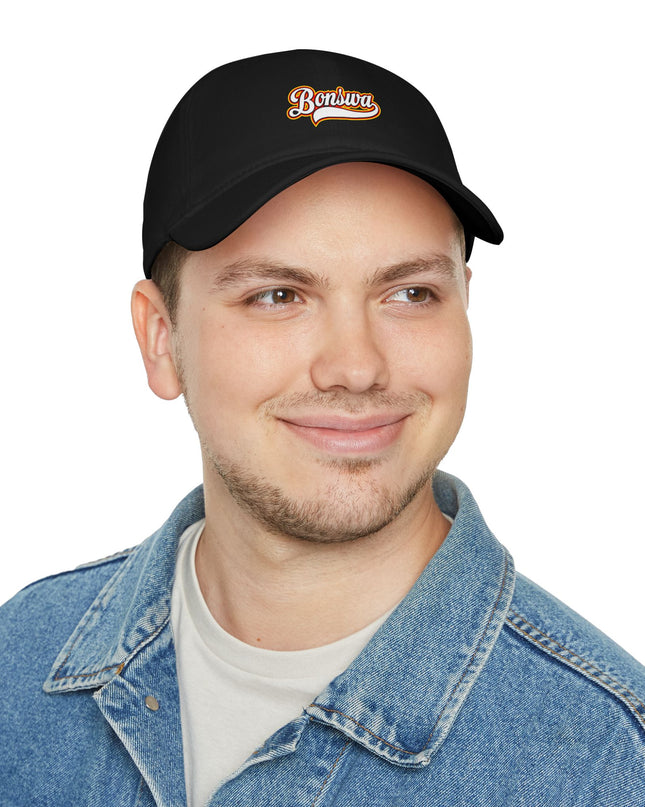Bonswa Printed Baseball Cap  Haitian-Inspired Classic Hat for Everyday Wear - CreoleSizzle