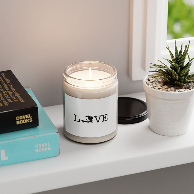 LOVE Haiti Limited Edition Heritage Soy Candle Minimalist Cultural Statement