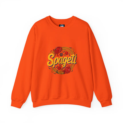 Cozy Spageti Sweatshirt Celebrate Haitian Culinary Heritage with Style and Premium Comfort - CreoleSizzle