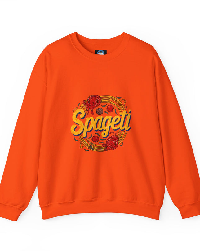 Cozy Spageti Sweatshirt Celebrate Haitian Culinary Heritage with Style and Premium Comfort - CreoleSizzle