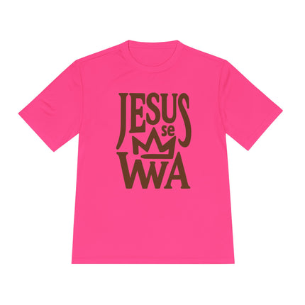 Faith in Motion “Jezi se Wa” Haitian Heritage Tee Unisex Moisture-Wicking Performance Shirt Cultural Pride Collection T-shirt