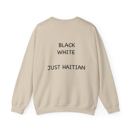 Unity Beyond Shades Haitian Identity Crewneck Cultural Empowerment Series Unisex Heavy Blend Sweatshirt