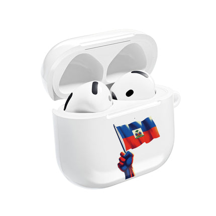 Haitian Freedom and Unity Limited Edition Raised-Fist Flag AirPods Case Heritage Power Collection
