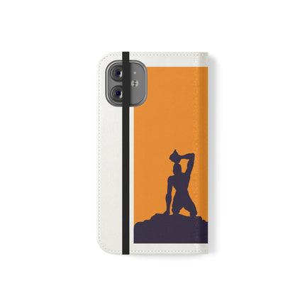 Ayiti Soulscape Marron And Cathedral Mirrored Flip Case for iPhone Edition Symbol of Dual Heritage