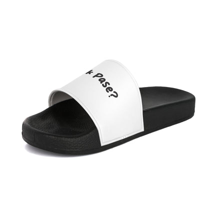 Sak Pasè Heritage Womens Slide Sandals Limited Creole Greeting Edition