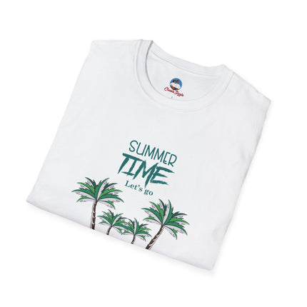 Summer Time in Haiti Sweatshirt Tropical Palm & Surf Van Graphic Caribbean Vibes Pullover Beach Life Travel & Vacation Vibes T-Shirt