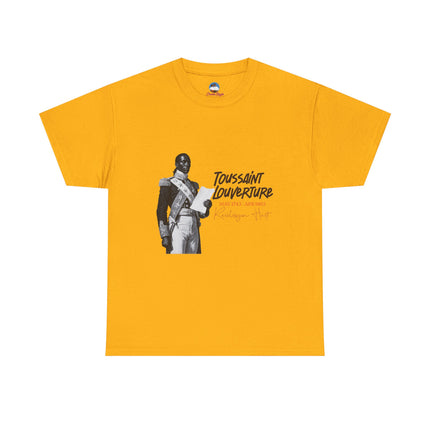 The Visionary Commander Tee Toussaint Louverture Legacy Haitian Revolution Apparel Unisex Heavy Cotton T-Shirt